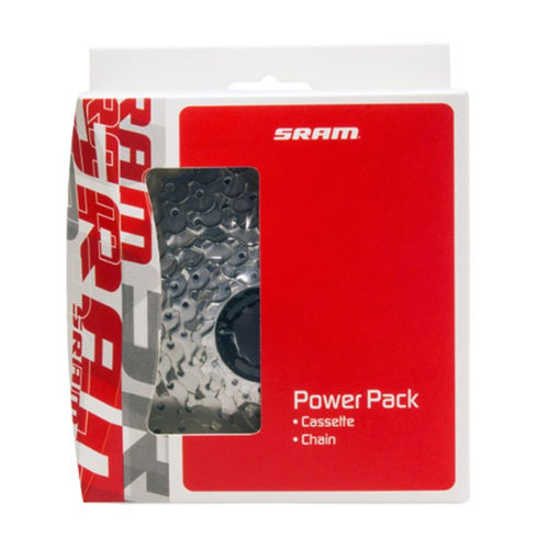 SRAM Power Pack PG-730 cassette/PC-830 chain 7 speed 12-32T