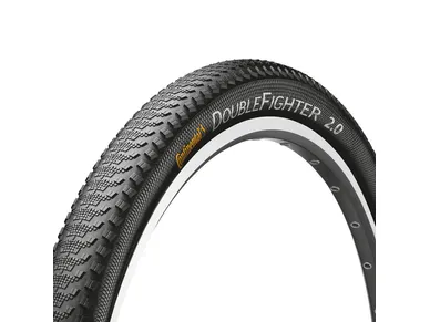 0100795_Ulkorengas_28_CONTINENTAL_Double_Fighter_III_37-622_musta_Polkupyoeraen_ulkorenkaat_verkkokaupasta_www_ebikeparts_fi kuva