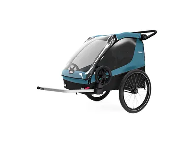 10102001_Lastenkuljetusperaekaerry_THULE_Courier_sininen_Aegean_Blue_ebikeparts kuva