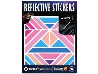 4260549145075 Reflective sticker Shapes Delta Spacebaby reflective berlin heijastin heijastintarra pyoran heijastin kuva