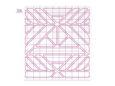 4260549145068 Reflective sticker Shapes Delta vintage tarra reflective berlin heijastin heijastintarra pyoran heijastin 3 image