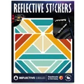 4260549145068 Reflective sticker Shapes Delta vintage tarra reflective berlin heijastin heijastintarra pyoran heijastin