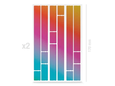 4260549141336 Reflective sticker Spokes Rainbowpinnaheijastin reflective berlin heijastin heijastintarra pyoran heijastin 4 kuva