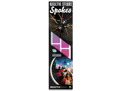 4260549141336 Reflective sticker Spokes Rainbowpinnaheijastin reflective berlin heijastin heijastintarra pyoran heijastin kuva