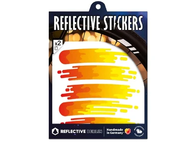 4260549143132 Vanneheijastintarra Smudge Fire Laadukkaat Reflective Berlin heijastintarrat polkupyoraan ebikeparts kuva