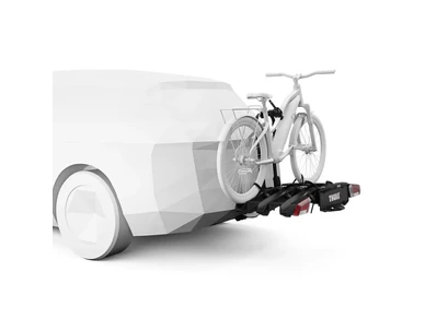 945100 Polkupyoran kuljetusteline THULE EasyFold 3 kolmelle pyoralle 13 pin Thule pyorateline autoon Thule polkupyorateline autoon eBikeparts 1 image