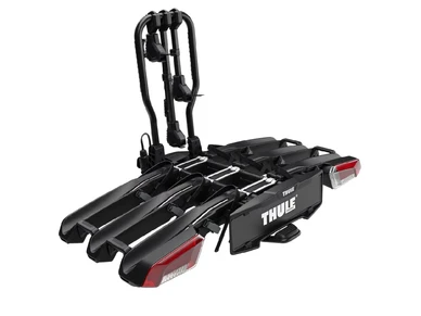 945100 Polkupyoran kuljetusteline THULE EasyFold 3 kolmelle pyoralle 13 pin Thule pyorateline autoon Thule polkupyorateline autoon eBikeparts kuva