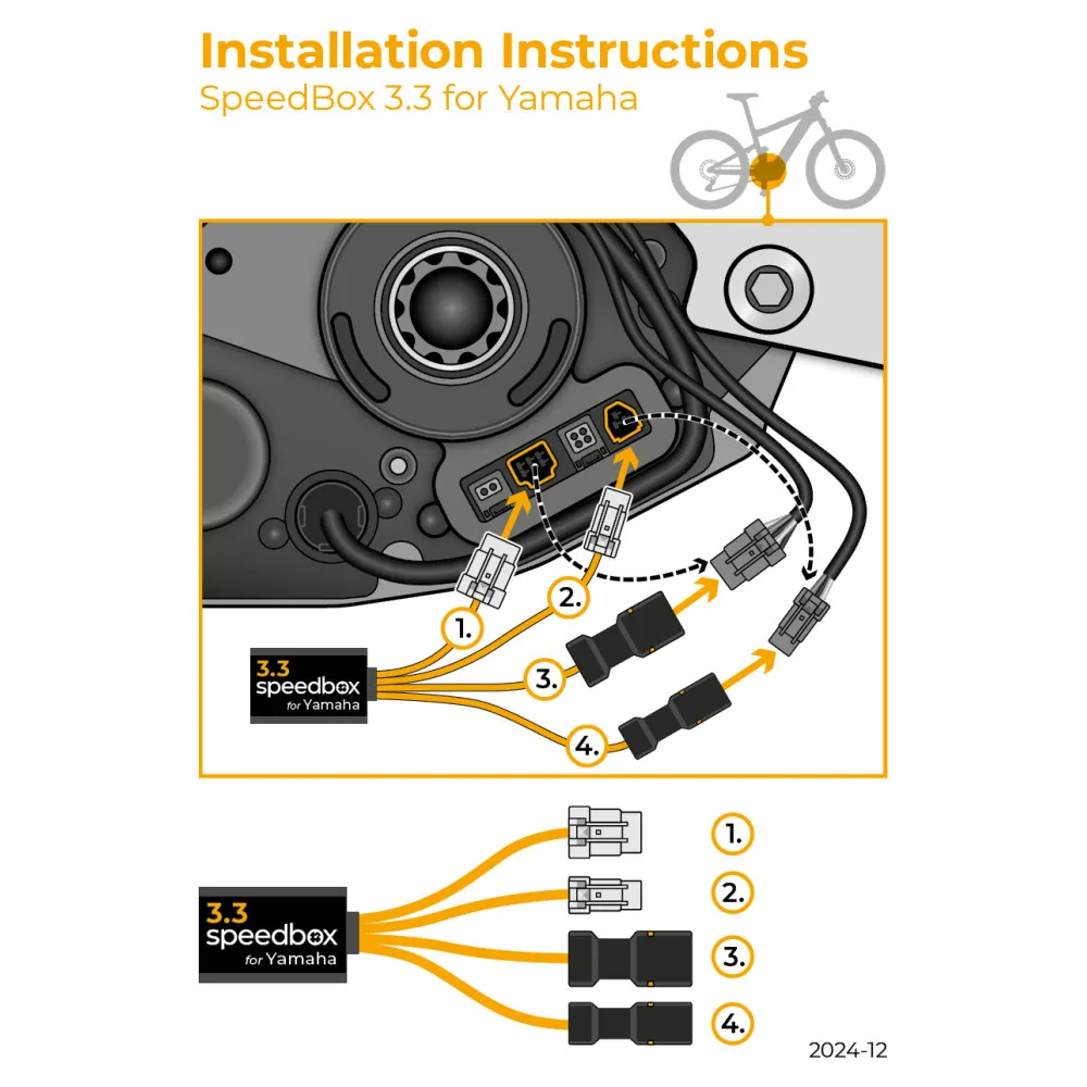 Order SpeedBox for Yamaha PW-X3, PW-S2 eBikeparts