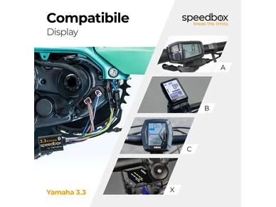 sb33y btuning SpeedBox 3 3 for Yamaha pw x3 sahkopyoran viritys yamaha ebike tuning yamaha moro 1 image