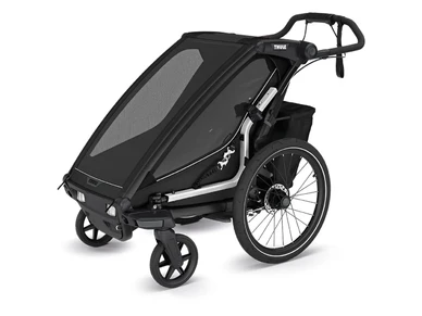 10201030 Thule Lastenkuljetusperakarry THULE Chariot Sport 2 single musta 2 image