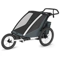 10201035 thule Lastenkuljetusperakarry THULE Chariot Cross 2 double Dark Slate 1