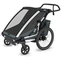 10201035 thule Lastenkuljetusperakarry THULE Chariot Cross 2 double Dark Slate 2