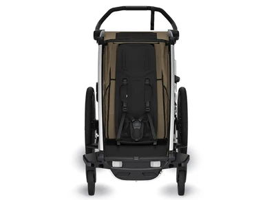 10201036 Lastenkuljetusperakarry THULE Chariot Cross 2 single Faded Khaki Thule pyorakarryt ja Thule varusteet 3 kuva