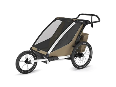 10201037 thule Lastenkuljetusperakarry THULE Chariot Cross 2 double Faded Khaki 1 image