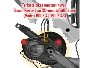 SpeedBox 1 4 for Bosch SX Smart System + Rim Magnet BDU3142 BDU3143 image