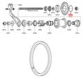 60608 SHIMANO TORPEDO FAVORIT rattaan lukitusjousi ebikeparts
