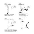 Beto CFL 003AGD jalkapumppu tubeless air tank 3