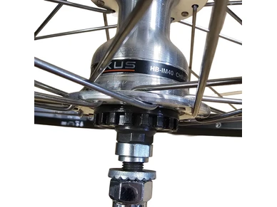 45037 Etupyora 30 584 alunapa musta rullajarru ebikeparts 1 kuva