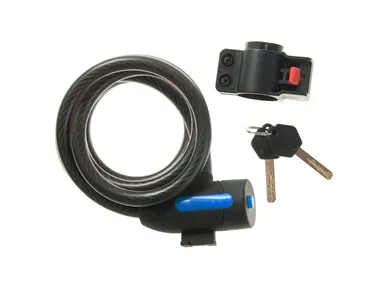 45-106_Spiraalilukko_Cavo_12_180cm_musta_ebikeparts kuva
