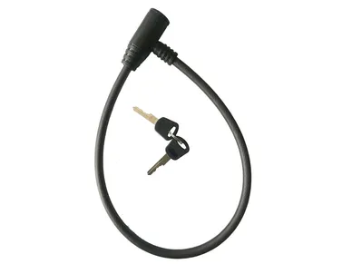 67539_Vaijerilukko_CAVO_10_65cm_matta_musta_ebikeparts image