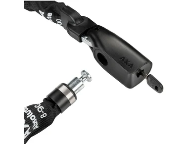 59080995SS Ketjulukko AXA Absolute 8 90 musta polkupyoran ketjulukko 3 kuva