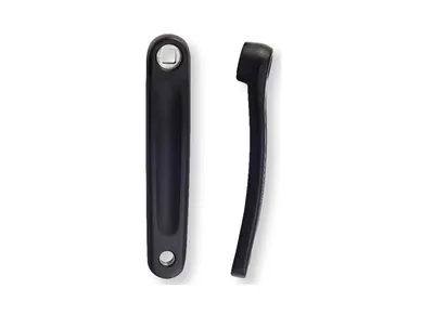 60303M_Kampi_vasen_170mm_alu_musta_nelioe_ebikeparts kuva