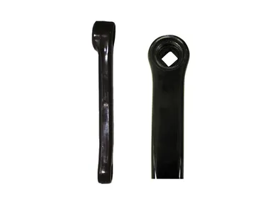 60315_Kampi_vasen_170mm_teraes_musta_ebikeparts kuva