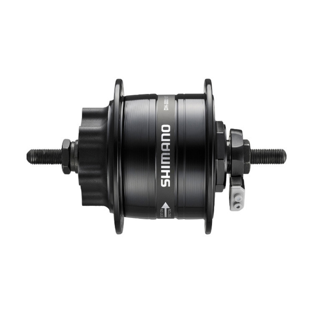 Shimano Dynamo Hub DH3D32, 6V/3W, 32 holes, disc brake, quick release