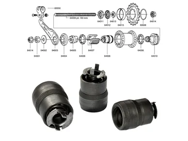 64008_SHIMANO_1-v_CB-E110_kytkinkartiosarja_ebikeparts kuva