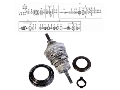 64200_SHIMANO_NEXUS_7-V_SG-7C30_sisaekokoonpanosarja_ebikeparts image