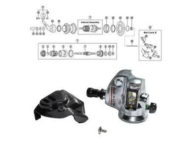 64350_SHIMANO_3-v_SG-3C41_vaihteensiirrin_taeydellinen_ebikeparts kuva