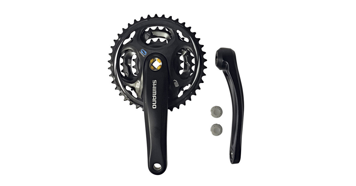 Pédalier Avant Shimano FC-M311 170mm Noir - 42/32/22 Dents - Neuf Pour VTT