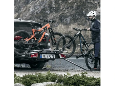 939000 Polkupyoran kuljetusteline THULE Velospace XT3 13 pin kolmelle pyoralle Thule pyorateline autoon Thule polkupyorateline autoon eBikeparts 4 image