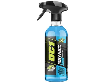 A150450_Polkupyoeraen_renkaiden_ja_muoviosien_kiillotusaine_OC1_0_45L_Polkupyoeraen_kemikaalit_ja_huoltotuotteet_verkkokaupasta_www_ebikeparts_fi kuva