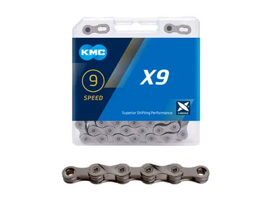 BX09GG114_Ketju_polkupyoeraeaen_9-v_KMC_X9_ebikeparts image