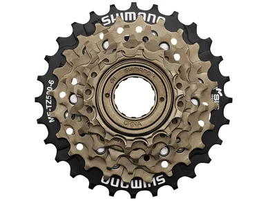 EMFTZ5006428_Shimano_Kierrepakka_MF-TZ500-6_6v_14-28T_Shimano_polkupyoeraen_varaosat_verkkokaupasta_www_ebikeparts_fi kuva