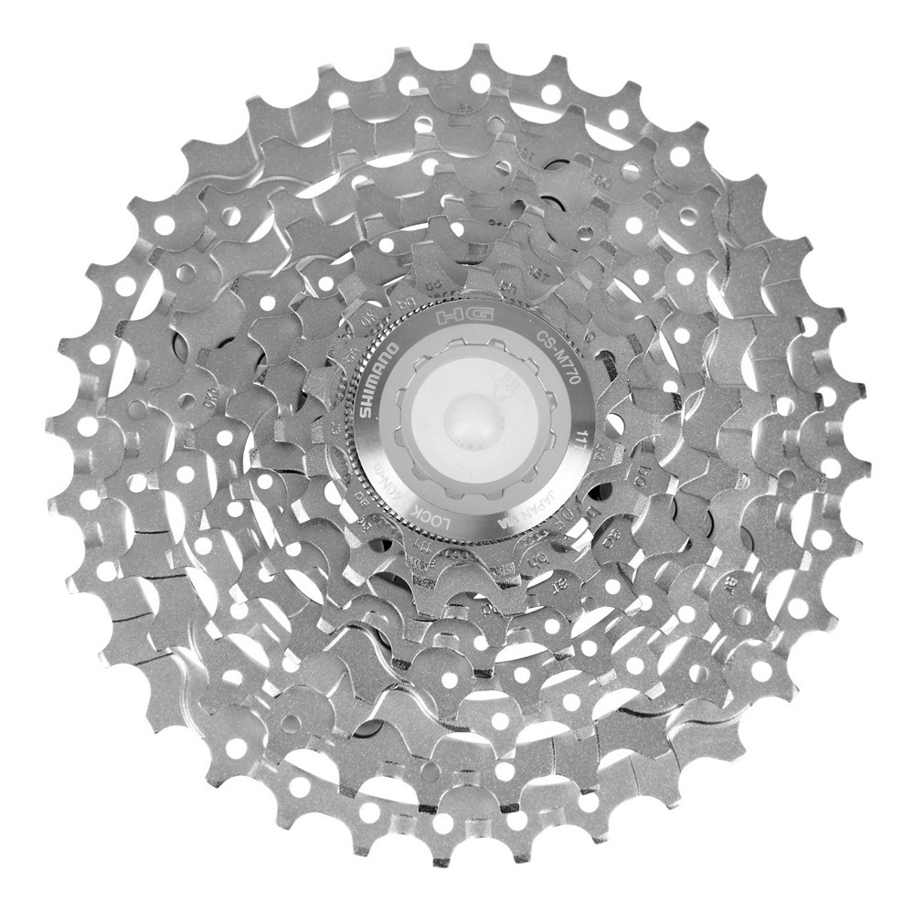 Shimano cassette 9-speed 11-32 CS-M770 Deore XT