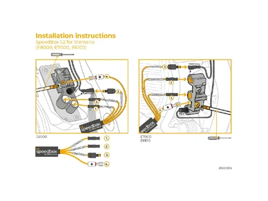 SB12 S SpeedBox 1 2 for Shimano Steps E8000 E7000 E6100 E5000 Shimano Steps rajoittimen ohitus saehkoepyoeraen viritys ebikeparts 4 kuva