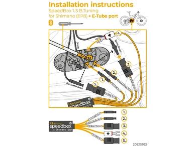 SB13BT S Tilaa SpeedBox 1 3 B Tuning for Shimano EP8 ebikeparts 4 kuva