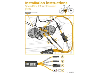 SB13 S EP8 SpeedBox 1 3 for Shimano EP8 e tube port shimano tuning ebikeparts 2 image