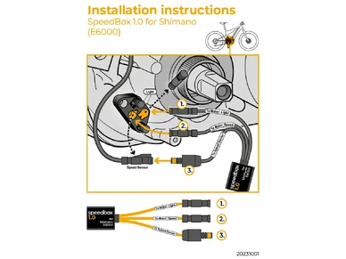 SB1S E6 SpeedBox 1 0 for Shimano Steps E6000 ebikeparts 2 kuva