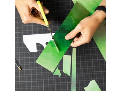 4260549145204 reflective diy sticker mountains heijastin heijastintarra pyoran heijastin 2 image