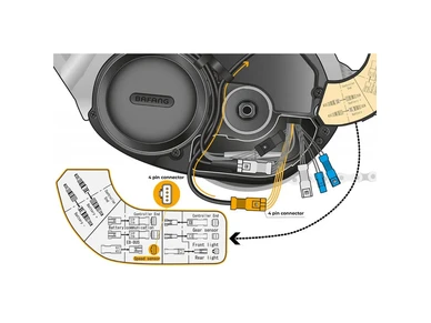 SB31 BAF Tilaa SpeedBox 3 1 for Bafang 4 pin connector saehkoepyoeraen viritys ebikeparts2 image