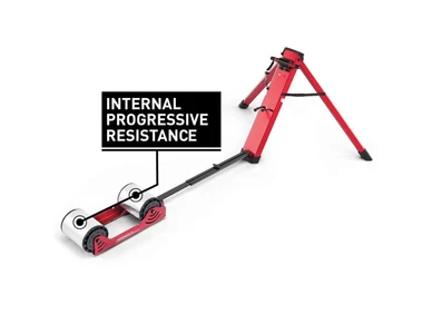 Feedback Sports Omnium Over Drive Kannettava ja hiljainen harjoitusvastus pyorailyyn Treenaa missa tahansa kotona matkalla tai kisaviikonloppuina Polkupyoran harjoiturullat traineri sisapyoraily 1 image