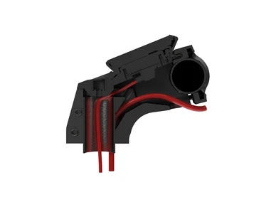 40286211 Ohjainkannatin ERGOTEC Integra Performance C A 318mm 85mm eBikeparts fi 1 image