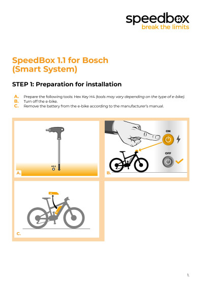speedbox 1 1 asennus bosch smart system ebikeparts