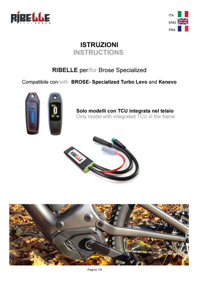 SpeedFun Asennusohje Specialized Turbo Levo Turbo Kenevo